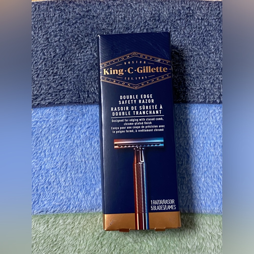 Chrome-Plated Finish Double Edge Razor No Blade